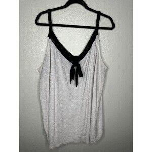 Torrid Tank Top Womens 6 US 6X Multicolor Lace Overlay Adjustable Camisole Sexy